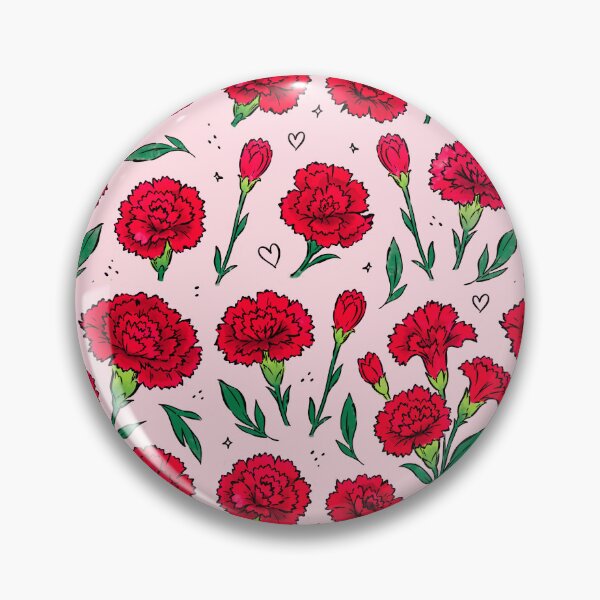 Item preview, Scarlet Carnation designed and sold by PipermintPress.