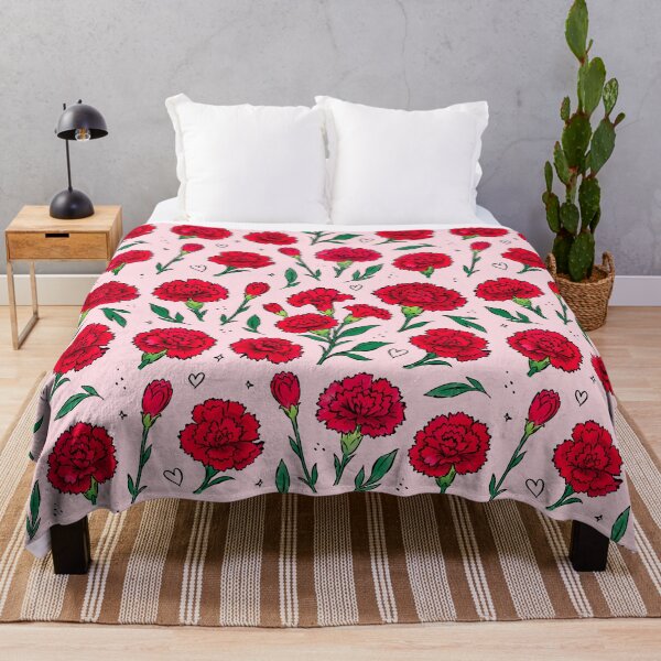 Item preview, Scarlet Carnation designed and sold by PipermintPress.