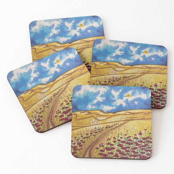 Item preview, Fields of Wheat  designed and sold by bellepaintsstuff.