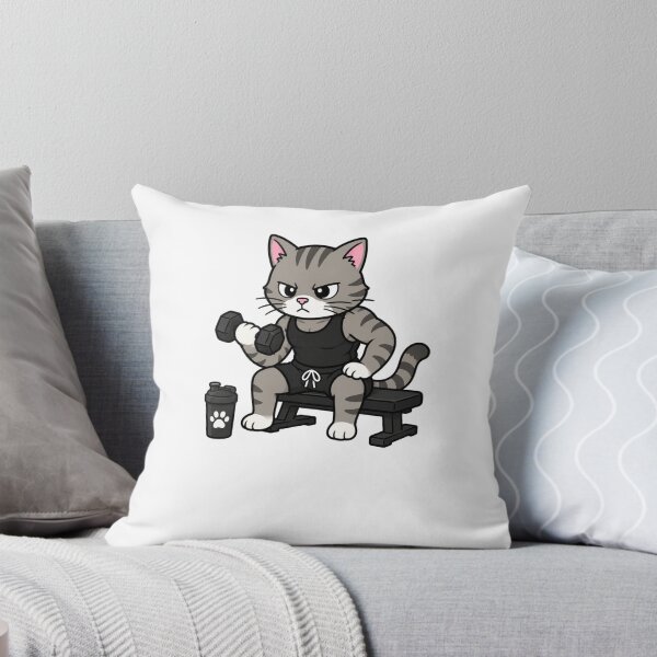 Item preview, cat workout designed and sold by DailyQuestPrint.