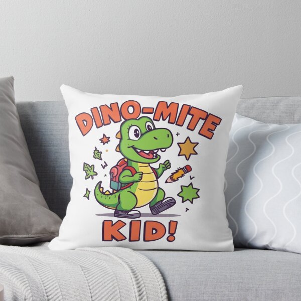Item preview, Dino-Mite Kid | Cute Dinosaur Cartoon Design for Kids designed and sold by Cartoon art with a purpose ❤️ Supporting Althea’s friends .