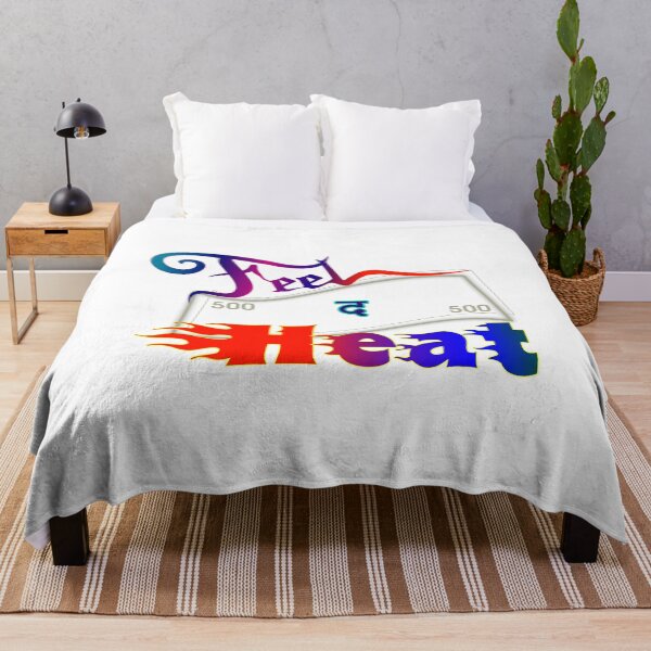 Item preview, Feel the Heat, Motivational Typography T-shirt Design designed and sold by T2T-ees.