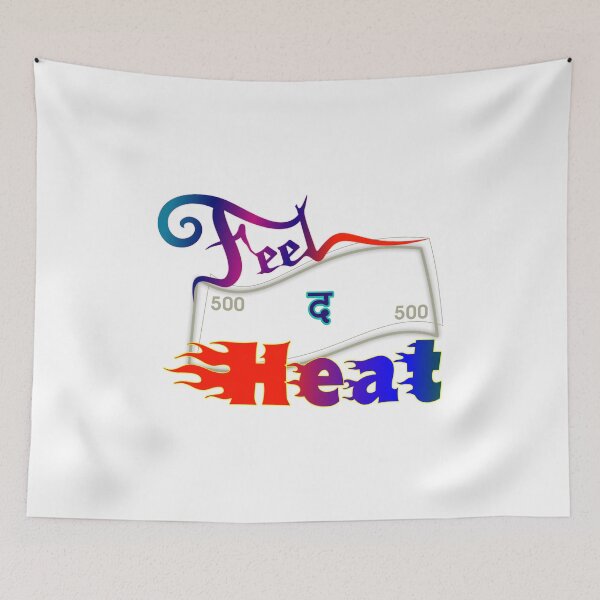 Item preview, Feel the Heat, Motivational Typography T-shirt Design designed and sold by T2T-ees.