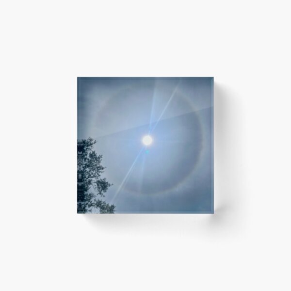 Item preview, a rainbow around the sun, natural phenomenon designed and sold by Teresa cantley.