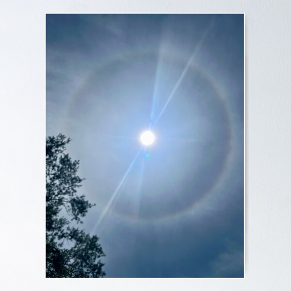 Item preview, a rainbow around the sun, natural phenomenon designed and sold by Teresa cantley.