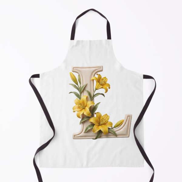 Item preview, Botanical Floral Letter L Monogram designed and sold by Helenaphotoart.