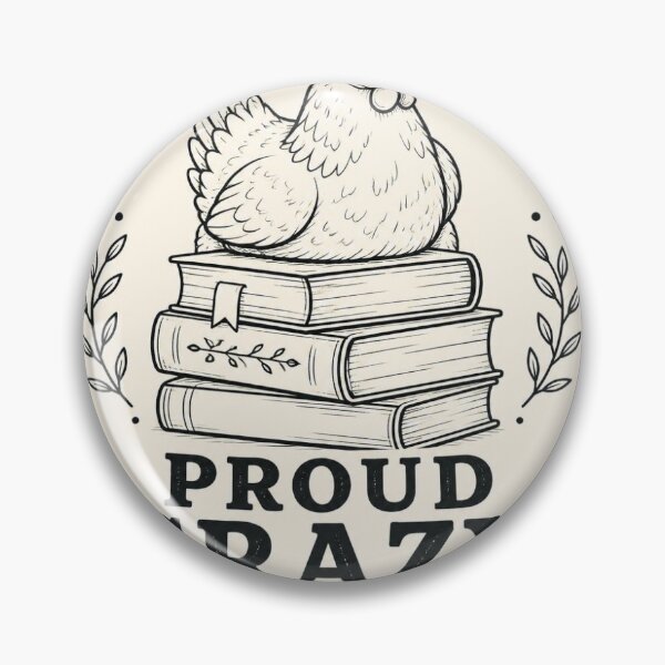 Item preview, Proud Crazy Chicken Person Shirt designed and sold by tshirtsforfun12.