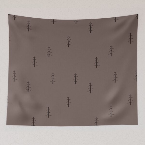 Item preview, Minimalist Forest on Brown designed and sold by KSimpson838.
