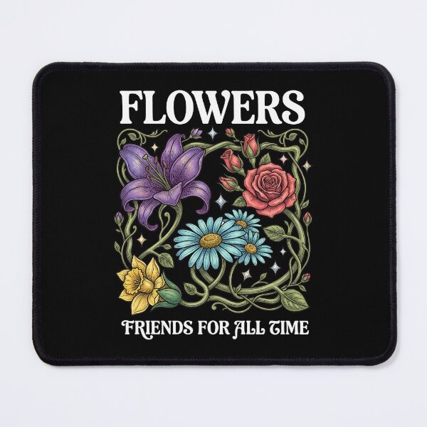 Item preview, sister Birthday Gift Ideas - Vintage Flowers Friends For All Time designed and sold by DrawHandArt.