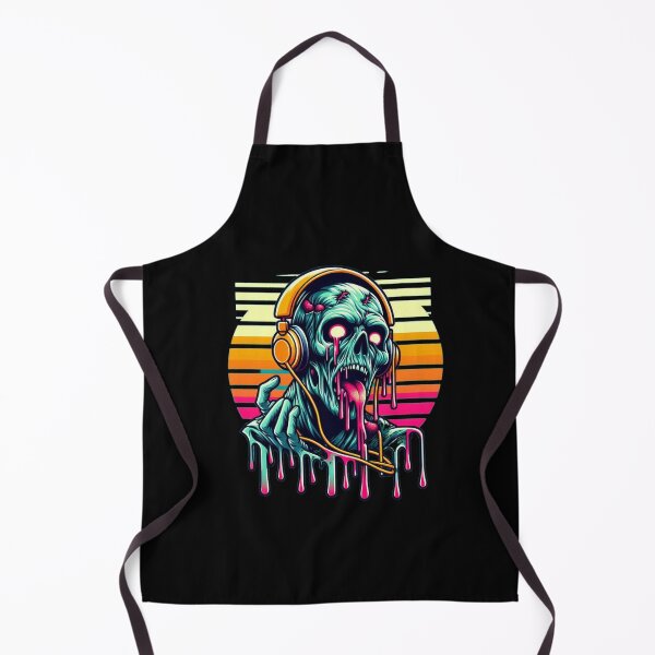 Item preview, Calavera zombie retro designed and sold by Shirtabell.