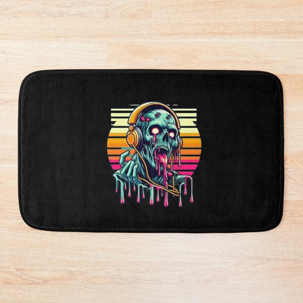 Item preview, Calavera zombie retro designed and sold by Shirtabell.