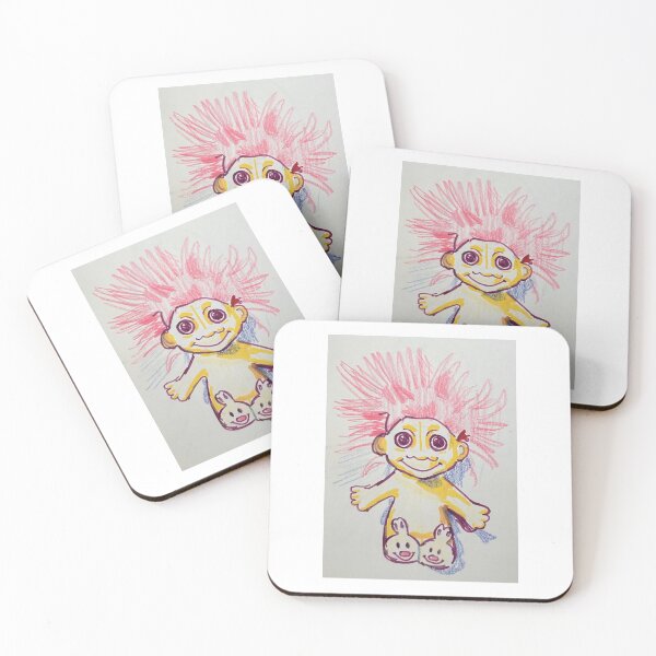 Item preview, pink troll designed and sold by luniette.