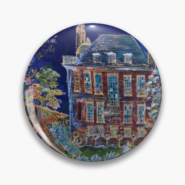 Item preview, Fenton house, Hampstead, painted on silk designed and sold by Aylmer Art, Aylmer Parade, N2 0PE.