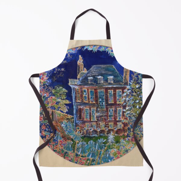 Item preview, Fenton house, Hampstead, painted on silk designed and sold by Aylmer Art, Aylmer Parade, N2 0PE.