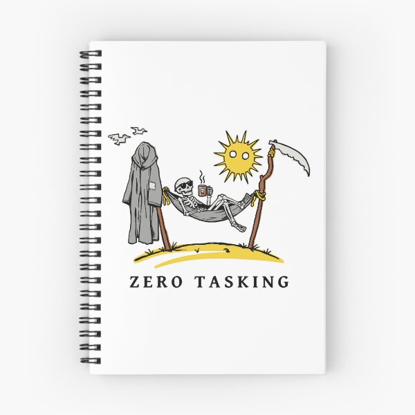Item preview, Zero Tasking Grim Reaper Relaxing in Hammock designed and sold by sXe-art.