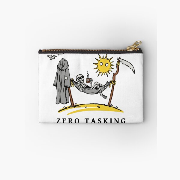 Item preview, Zero Tasking Grim Reaper Relaxing in Hammock designed and sold by sXe-art.