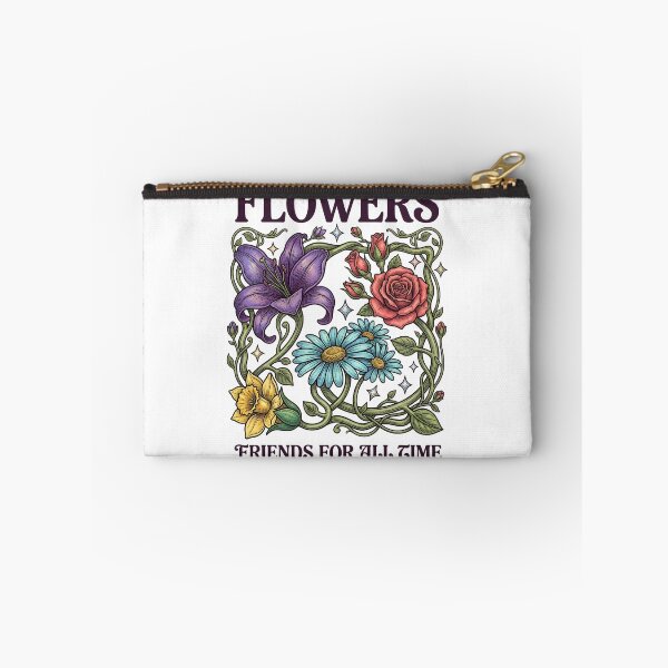 Item preview, sister Birthday Gift Ideas - Vintage Flowers Friends For All Time designed and sold by DrawHandArt.