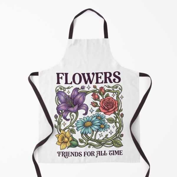 Item preview, sister Birthday Gift Ideas - Vintage Flowers Friends For All Time designed and sold by DrawHandArt.