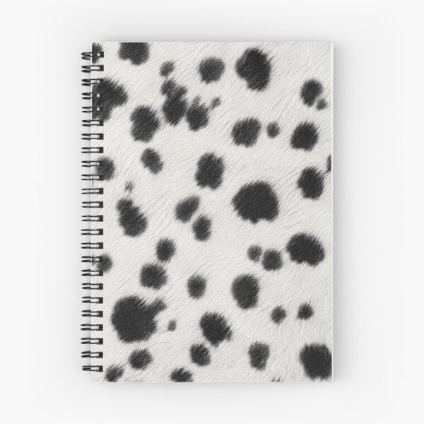 Item preview, Dalmatian Spot Print Black and White Animal Pattern designed and sold by GalaMine.