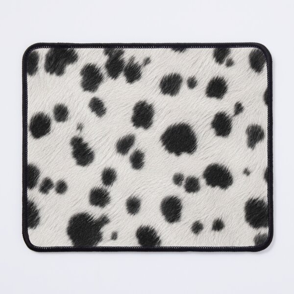Item preview, Dalmatian Spot Print Black and White Animal Pattern designed and sold by GalaMine.