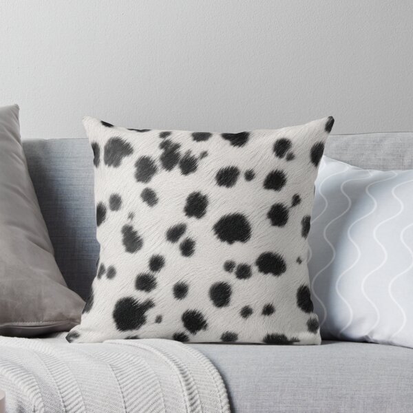 Item preview, Dalmatian Spot Print Black and White Animal Pattern designed and sold by GalaMine.