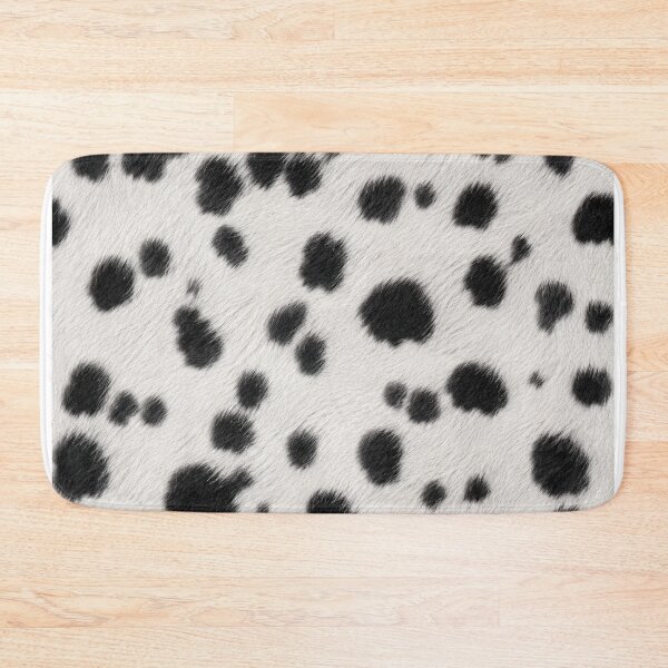 Item preview, Dalmatian Spot Print Black and White Animal Pattern designed and sold by GalaMine.