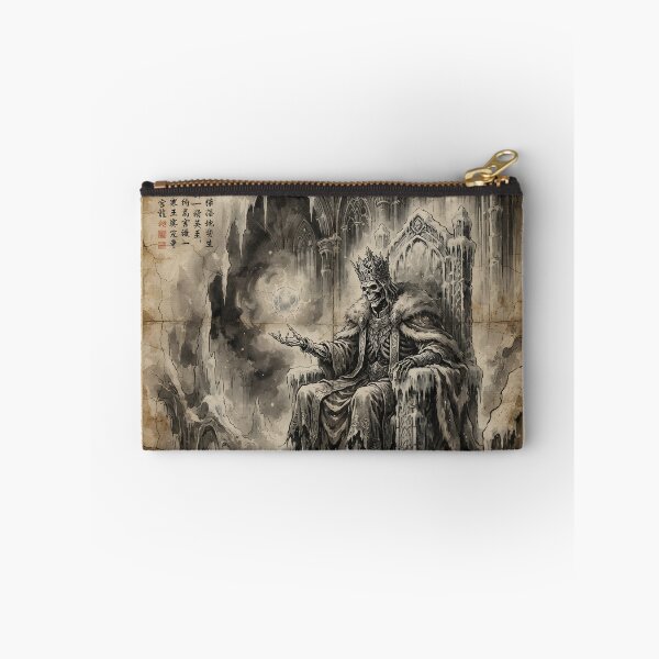 Item preview, The Frozen Throne of the Timeless King Sumi-e Ink Wash designed and sold by DuckOddity.