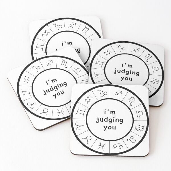 Item preview, i'm judging you zodiac signs designed and sold by noob publishing.