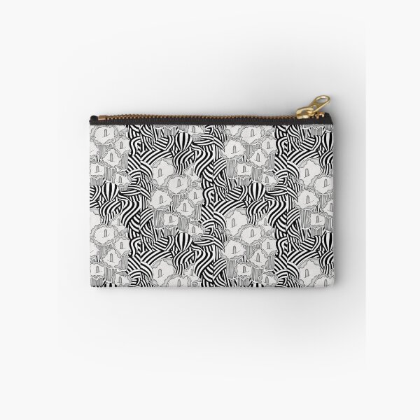 Item preview, Surreal Lily Flowers Zentangle Optical Art designed and sold by GTeoArt.