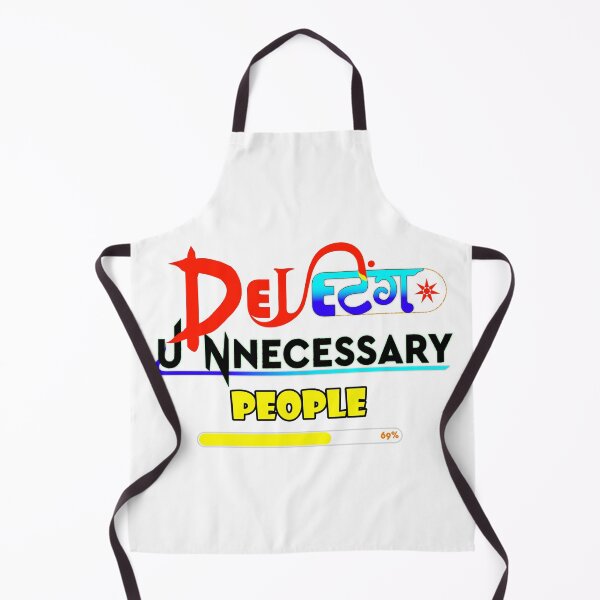 Item preview, Deleting Unnecessary People, Motivational Typography T-Shirt Design designed and sold by T2T-ees.
