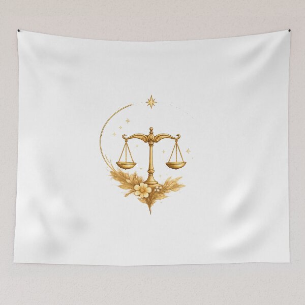 Item preview, Bohemian Libra Zodiac Floral Desig designed and sold by NucciCollective.