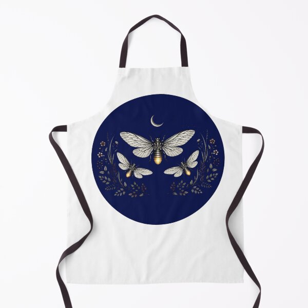 Item preview, Fireflies at Midnight - Vintage Firefly Moon Entomology - Dark Academia designed and sold by Neurospicy Trolls.