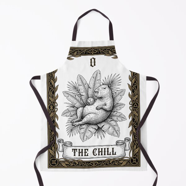 Item preview, The Chill Tarot Card Capybara Funny Occult Witchy Aesthetic designed and sold by WorldShop17.