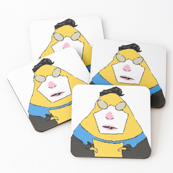 Item preview, Invincible Mark Grayson Hamster Cute Cartoon Design designed and sold by DawnColony.
