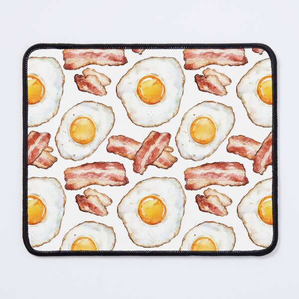 Item preview, Eggs and Bacon Food Pattern designed and sold by Abizola.