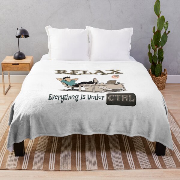 Item preview, Relax – Everything Is Under CTRL - Funny Office & Procrastination Design designed and sold by RonnyMilleo.
