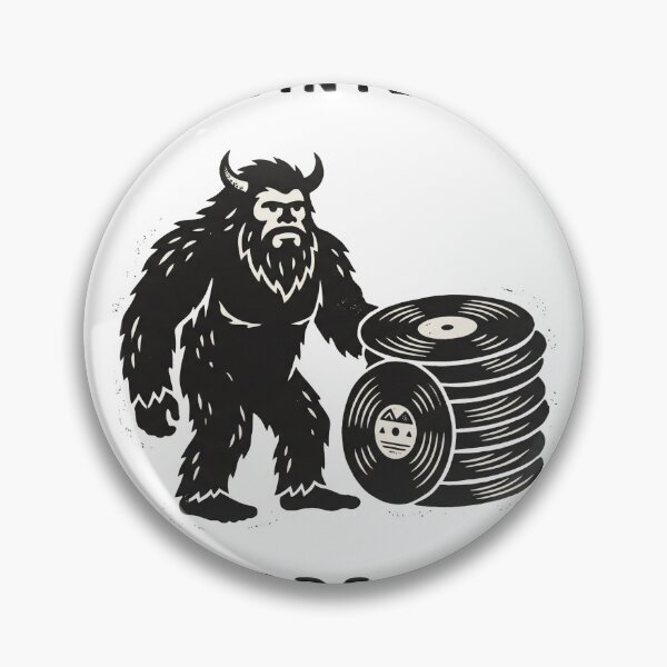 Item preview, The Vinyl Yeti Records & CDs – Vintage Record Store T-Shirt designed and sold by Klevertee.