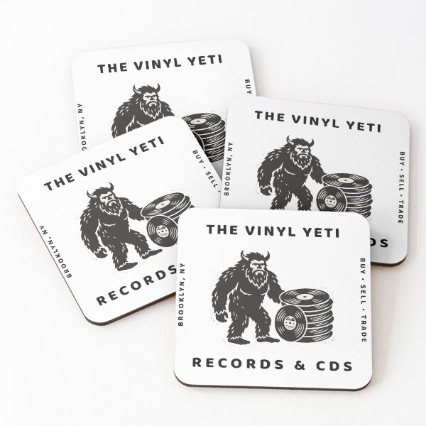 Item preview, The Vinyl Yeti Records & CDs – Vintage Record Store T-Shirt designed and sold by Klevertee.