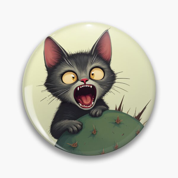 Item preview, Starting garden adventure - Cat and cactus designed and sold by ParadoxParadox.