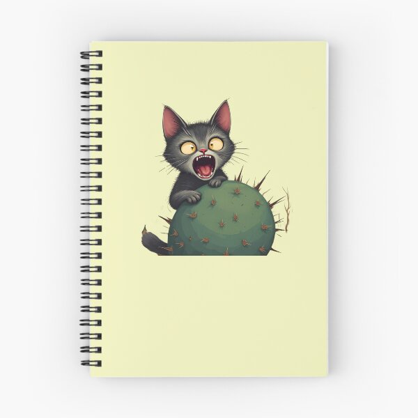 Item preview, Starting garden adventure - Cat and cactus designed and sold by ParadoxParadox.