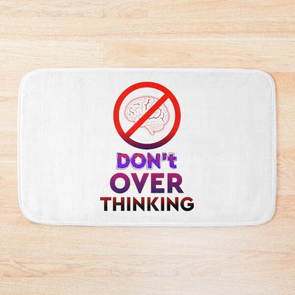 Item preview, Don't Overthinking, Motivational Typography T-Shirt Design designed and sold by T2T-ees.