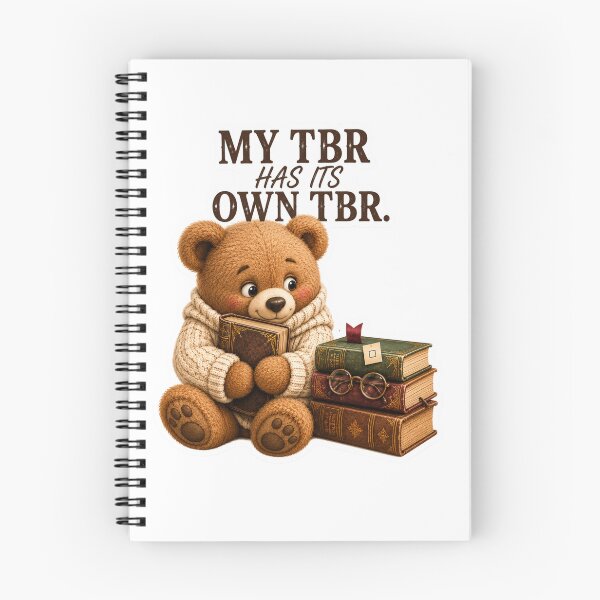 Item preview, My TBR Has Its Own TBR Funny Book Lover Quote designed and sold by DreamTags Studio.