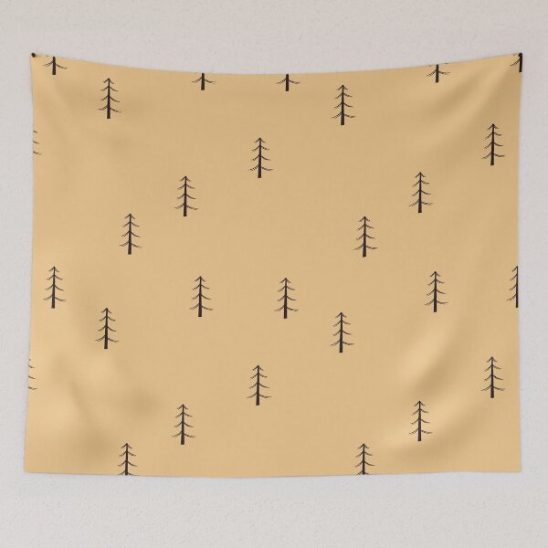 Item preview, Minimalist Forest on Light Orange designed and sold by KSimpson838.