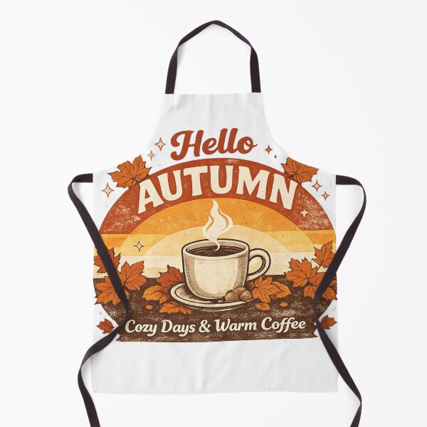 Item preview, Hello Autumn | Cozy Days & Warm Coffee | Vintage Fall Aesthetic designed and sold by ✨ Daily Vibe Studio ✨.