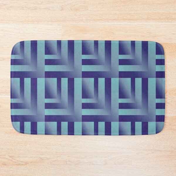 Item preview, Blue 3D pattern designed and sold by stephieleb.