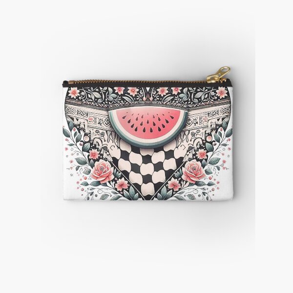 Item preview, Floral Watermelon Heart Aesthetic Cute Fruit Lover Vintage Botanical Design designed and sold by ElizaberthLuc.