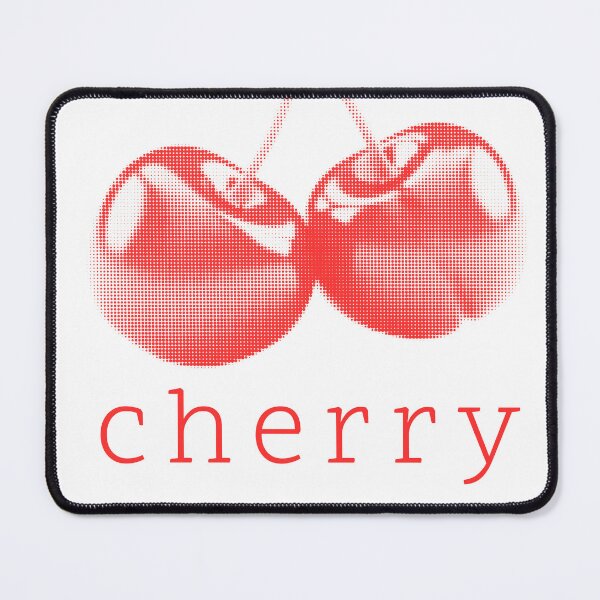 Item preview, Cherry Red Vintage Halftone Graphic Art designed and sold by eMKa82.