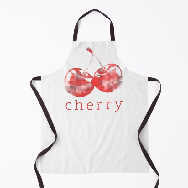 Item preview, Cherry Red Vintage Halftone Graphic Art designed and sold by eMKa82.
