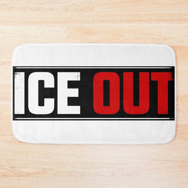 Item preview, ICE OUT Anti-ICE Protest Bumper Sticker designed and sold by RedRockArtUt.