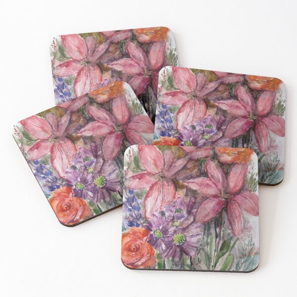 Item preview, Blush and Bloom in Watercolor designed and sold by Kara Draws.